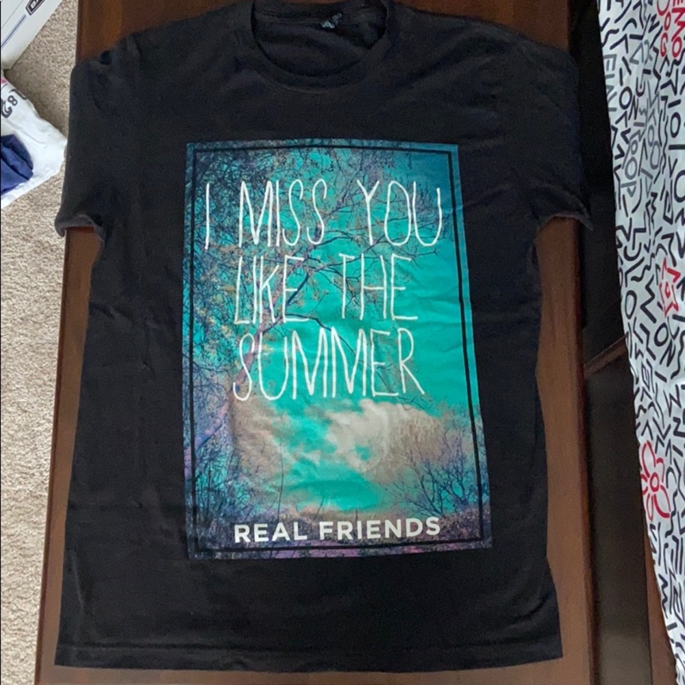 Real Friends I Miss You Like the Summer T-shirt